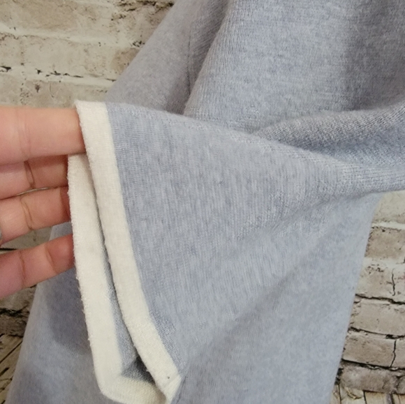 Anthropologie Moth Rhiannon Top Size S Gray/Cream - Picture 6 of 12